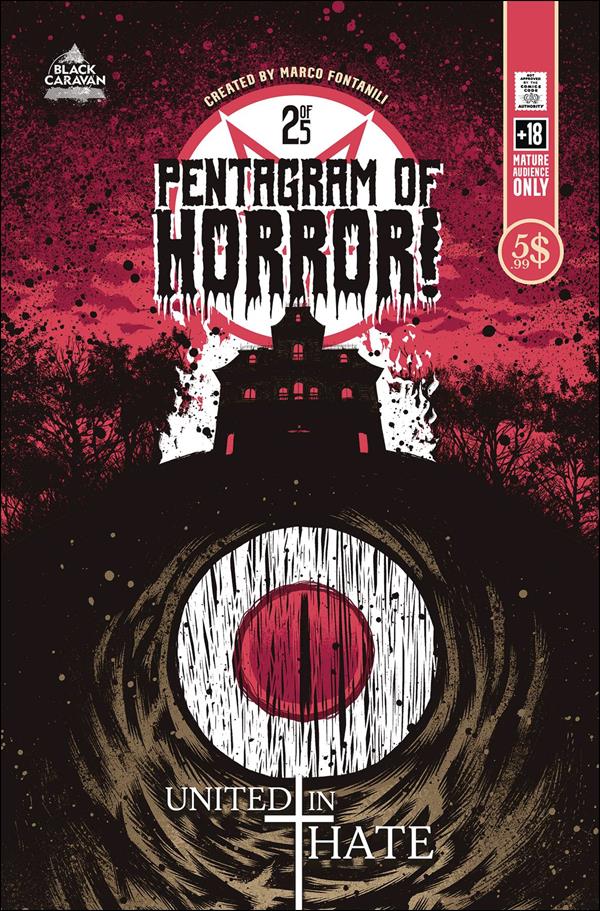 Pentagram of Horror issue 2-B 1:10 Cover