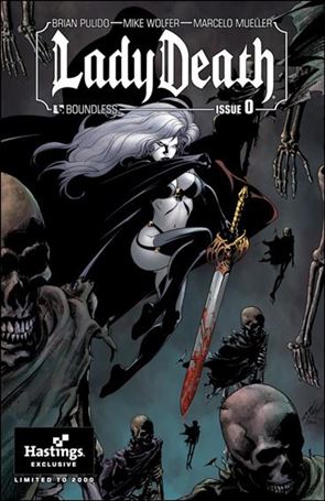 Lady Death (2010) issue 0-H Hastings Cover 1/2000