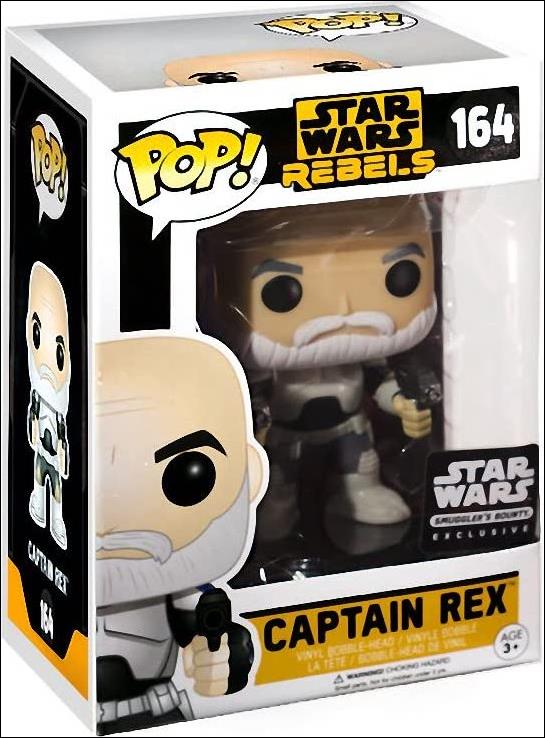 POP! Star Wars figure 164 Captain Rex Smuggler's Bounty