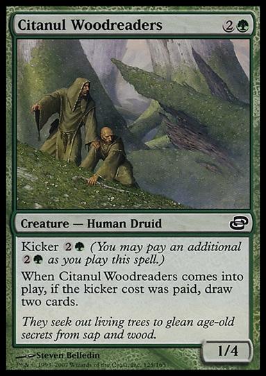 Magic the Gathering: Planar Chaos (Base Set) card 125 Citanul Woodreaders