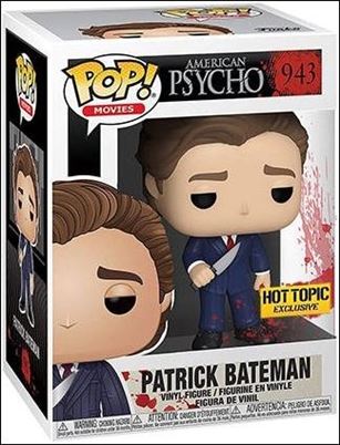 POP! Movies figure 943 Patrick Bateman (w/ Knife) Hot Topic Exclusive
