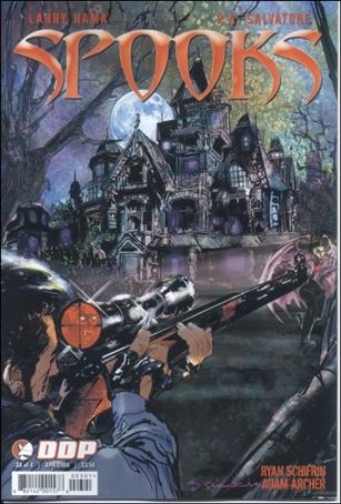 Spooks issue 3 Bill Sienkiewicz Cover