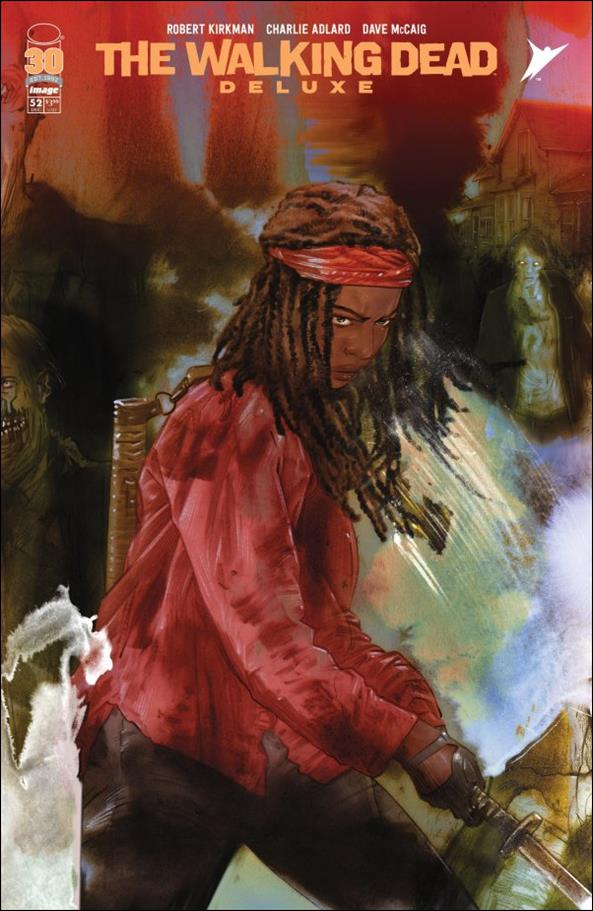 Walking Dead Deluxe issue 52-C Tula Lotay Cover