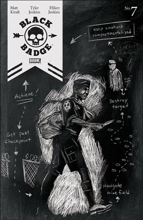Black Badge issue 7 Matt Kindt Cover