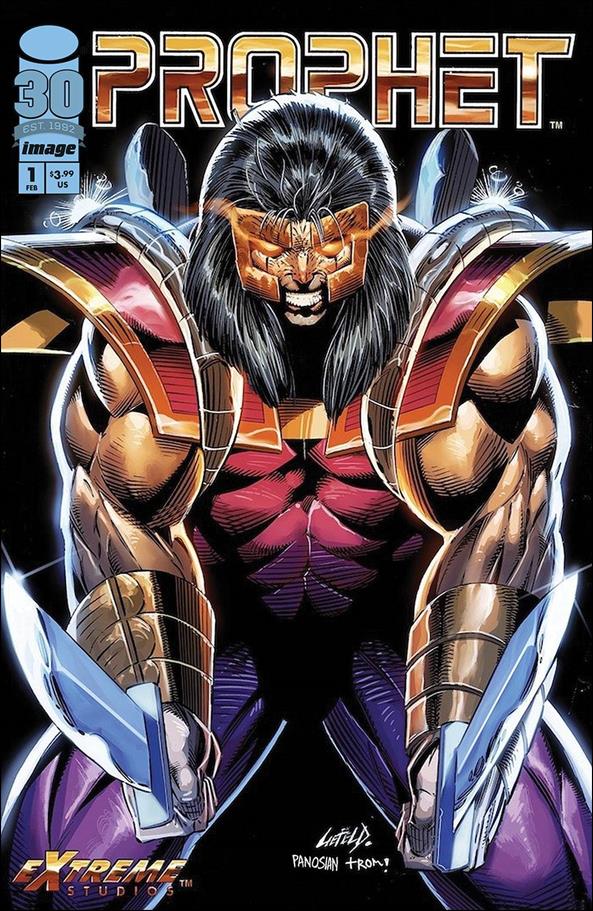 Prophet (1993) issue 1-E Rob Liefeld Facsimile Edition Original Cover