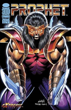 Prophet (1993) issue 1.00-E Rob Liefeld Facsimile Edition Original Cover