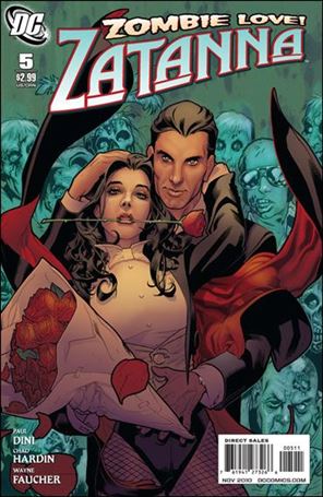 Zatanna (2010) issue 5 Stephane Roux Cover