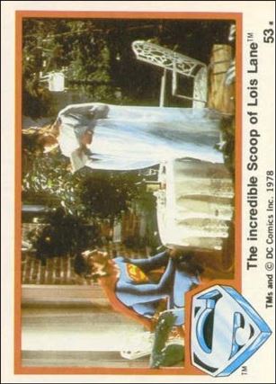 Superman (Movie) Series 1 (Base Set) card 53 The Incredible Scoop of Lois Lane