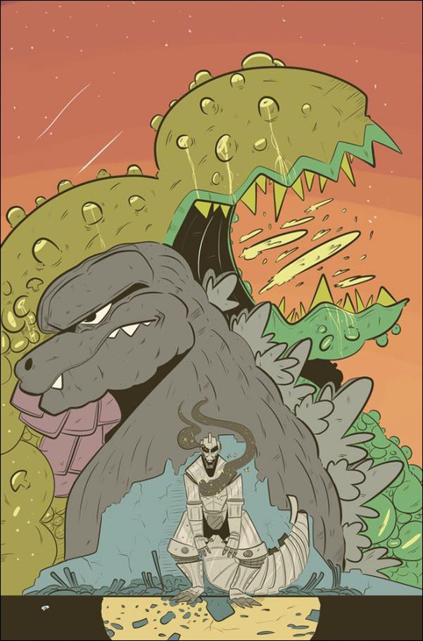 Godzilla: War for Humanity issue 4-C Lane Lloyd 1:10 Cover
