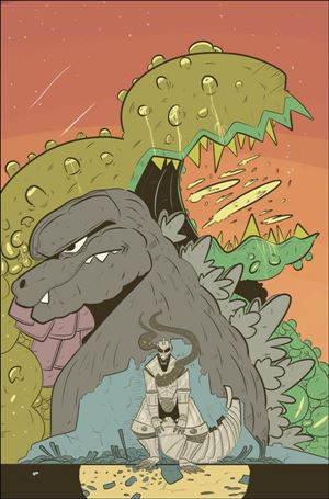 Godzilla: War for Humanity issue 4-C Lane Lloyd 1:10 Cover
