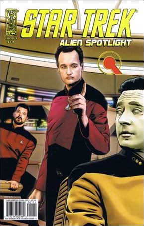 Star Trek: Alien Spotlight: Q issue 1 Joe Corroney Cover