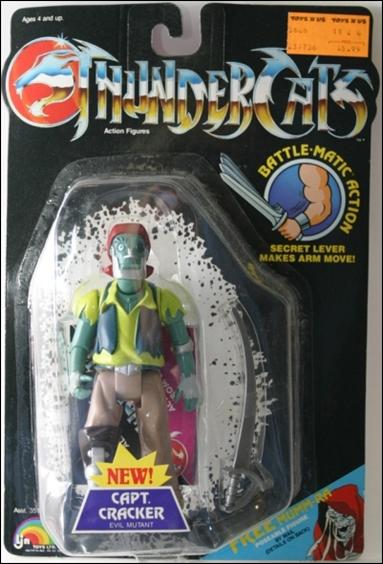 ThunderCats (1985) figure 20-B Capt Cracker (New Card)
