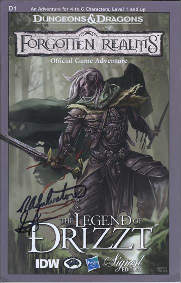 Dungeons & Dragons: The Legend of Drizzt: Neverwinter Tales issue 1-D Gonzalo Flores 1:50 Signed Edition Cover