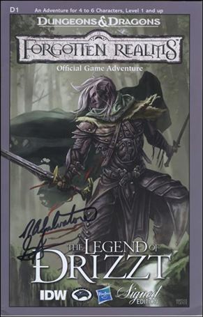 Dungeons & Dragons: The Legend of Drizzt: Neverwinter Tales issue 1-D Gonzalo Flores 1:50 Signed Edition Cover