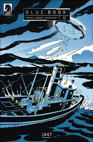 Blue Book: 1947 issue 2 Michael Avon Oeming Cover