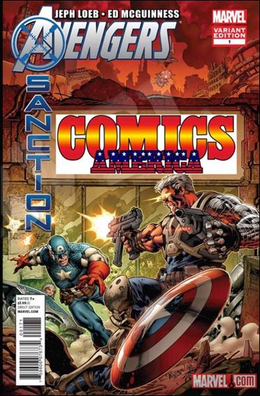 Avengers: X-Sanction issue 1-GD Comics America Carlo Pagulayan Battle Cover 1/500