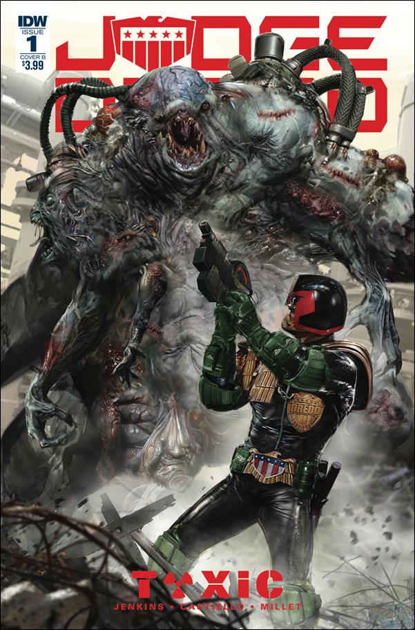 Judge Dredd: Toxic issue 1-B John Gallagher Cover