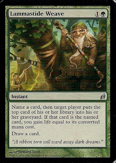 Magic the Gathering: Lorwyn (Base Set) card 226 Lammastide Weave