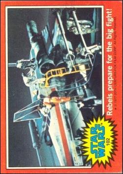 Star Wars: Series 2 (Base Set) card 102 Rebels prepare for the big fight!