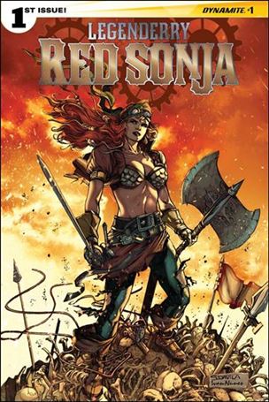 Legenderry Red Sonja (2015) issue 1-C Sergio Fernandez Davila 1:10 Cover