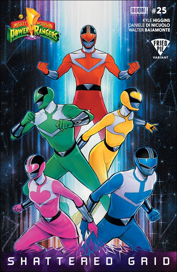 Mighty Morphin Power Rangers issue 25-N Lucas Werneck Fried Pie Cover