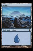 Magic the Gathering: Commander (Base Set) card 305 Island