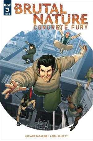 Brutal Nature: Concrete Fury  issue 3 Ariel Olivetti Standard Cover