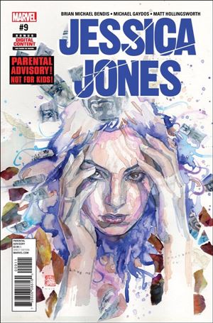 Jessica Jones (2016) issue 9 David Mack Cover