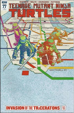 Teenage Mutant Ninja Turtles (2011) issue 77-C Valentine De Landro 1:10 Cover