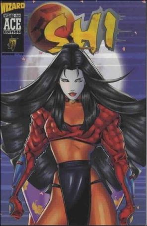 Shi: The Way of the Warrior issue 4-D Wizard Ace Edition #10 with Acetate Cover