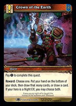 World of Warcraft: Through the Dark Portal (Base Set) card 289 Crown of the Earth