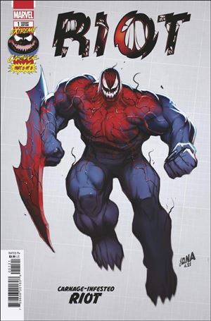 Extreme Carnage: Riot issue 1-D David Nakayama 1:10 Design Cover