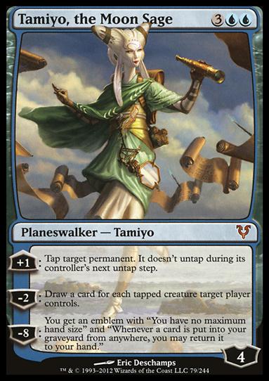 Magic the Gathering: Avacyn Restored (Base Set) card 79 Tamiyo, the Moon Sage