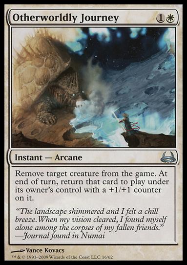 Magic the Gathering: Duel Decks: Divine vs. Demonic (Base Set) card 16 Otherworldly Journey