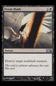 Magic the Gathering: 2011 Core Set (Base Set) card 95 Doom Blade