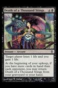 Magic the Gathering: Saviors of Kamigawa (Base Set) card 64 Death of a Thousand Stings