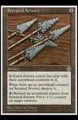 Magic the Gathering: Anthologies (Base Set) card 70 Serrated Arrows