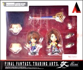 Final Fantasy Trading Arts ~ Kai ~ Minis figure 3 Yuna from Final Fantasy X and X-2