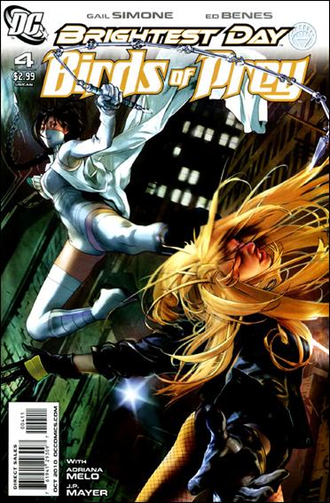 Birds of Prey (2010) issue 4 Alina Urusov Cover