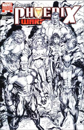 X-Men: Phoenix - Warsong issue 1-C Marc Silvestri Baltimore Retailer Summit Cover