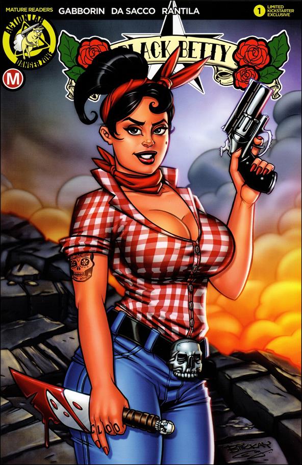 Black Betty issue 1-G Bill McKay Kickstarter Cover