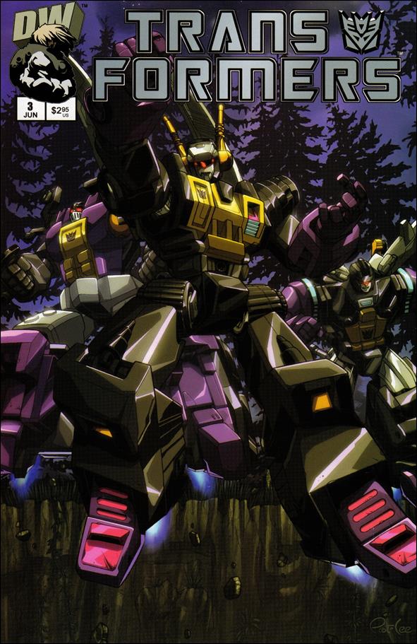 Transformers: Generation 1 (2002) issue 3-B Decepticon Cover