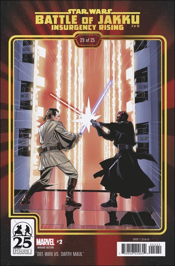 Star Wars: The Battle of Jakku - Insurgency Rising issue 2-B Chris Sprouse Phantom Menace 25th Ann. Cover