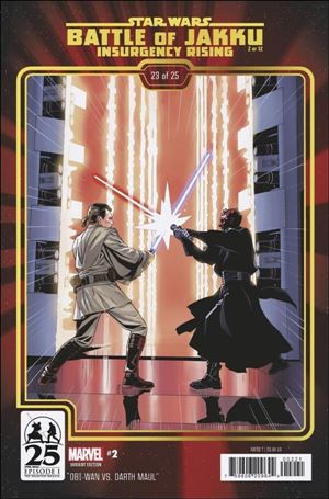 Star Wars: The Battle of Jakku - Insurgency Rising issue 2-B Chris Sprouse Phantom Menace 25th Ann. Cover