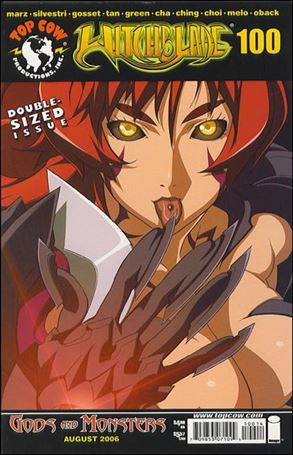 Witchblade (1995) issue 100-D Gonzo Animation Cover
