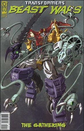 Transformers Beast Wars: The Gathering issue 1 Magmatron Standard Cover