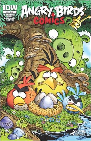 Angry Birds Comics (2014) issue 11 Paco Rodriques Cover