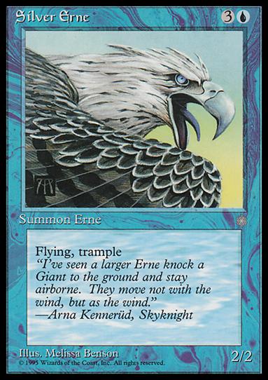 Magic the Gathering: Ice Age (Base Set) card 98 Silver Erne