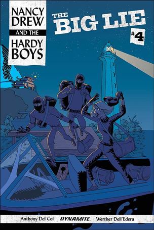 Nancy Drew and the Hardy Boys: The Big Lie issue 4-B Dave Bullock Cover