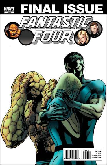 Fantastic Four (1961) issue 588-B White Cover (2nd Printing)